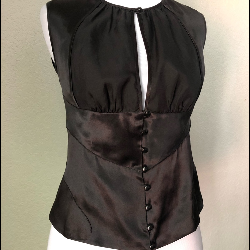 Moda Intl Silk Womens Blouse Cami Top 4 / Small